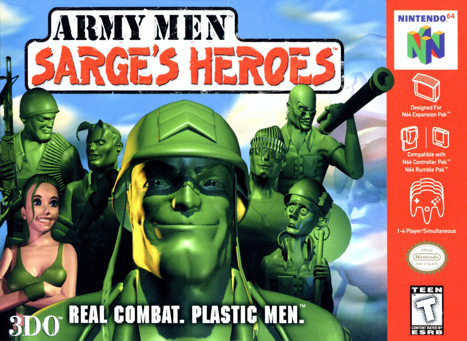 Army Men Sarge's Heroes - Nintendo 64