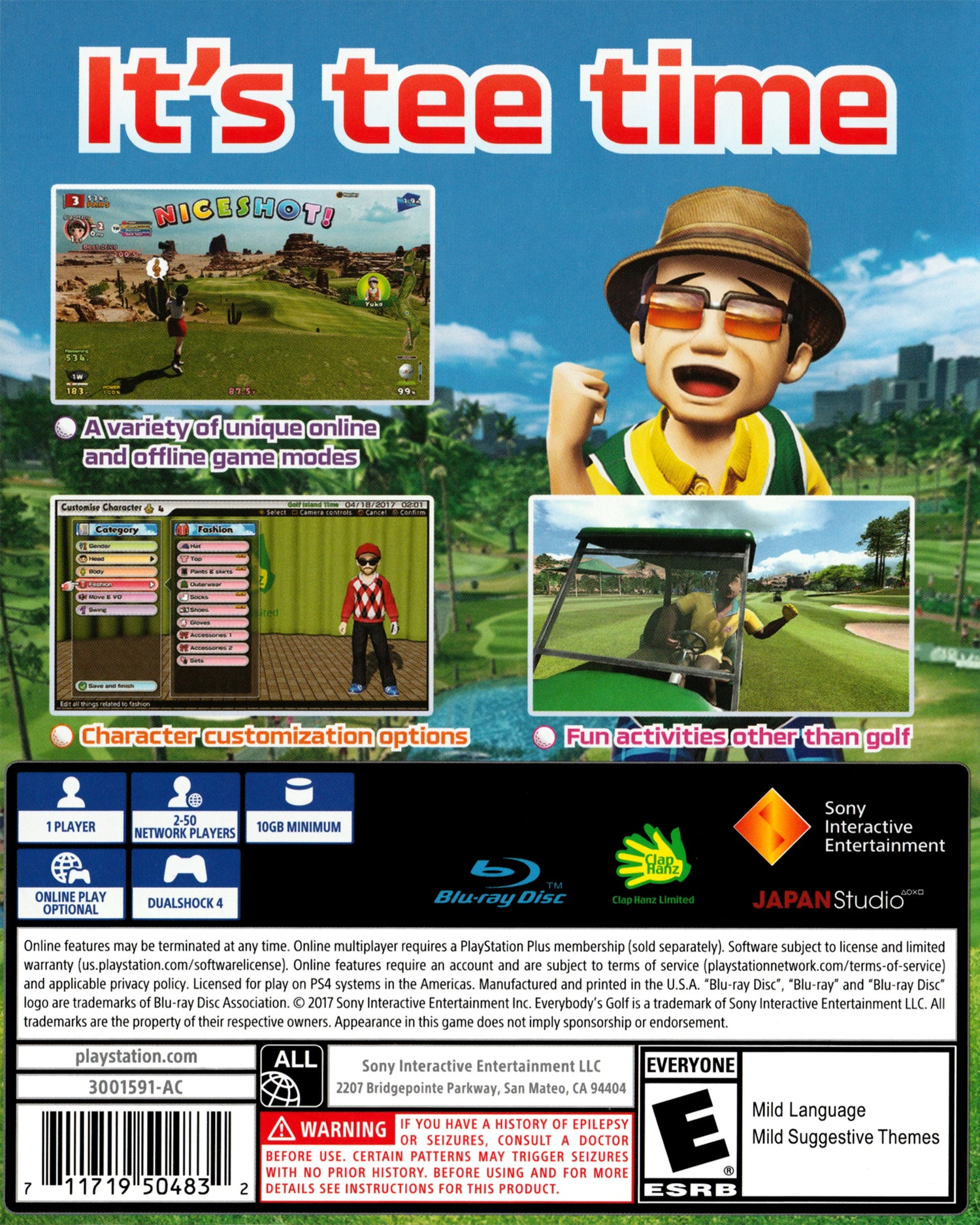 Everybody's Golf - Playstation 4