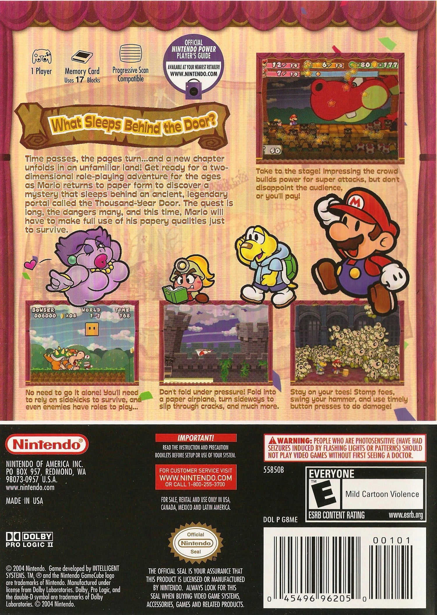 Paper Mario Thousand Year Door [Player's Choice] - Gamecube