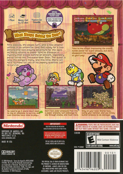 Paper Mario Thousand Year Door [Player's Choice] - Gamecube
