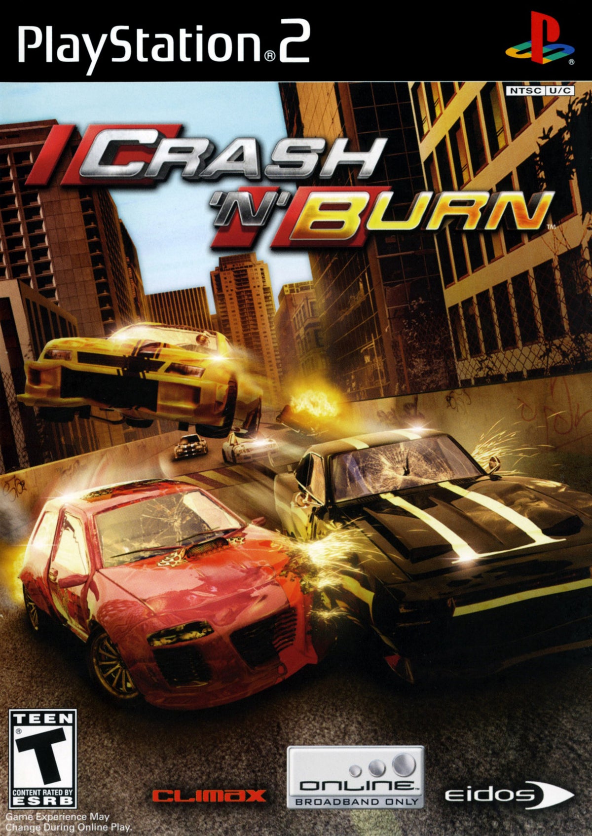 Crash N Burn - Playstation 2 - Retro Island Gaming