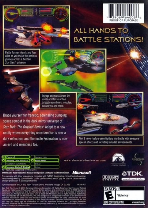 Star Trek Shattered Universe - Xbox