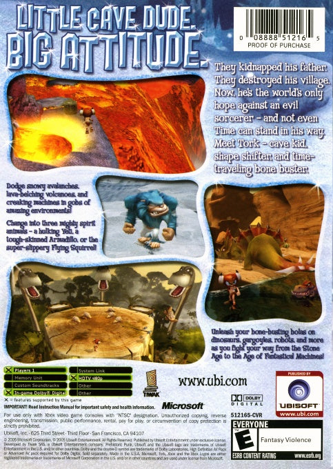 Tork Prehistoric Punk - Xbox