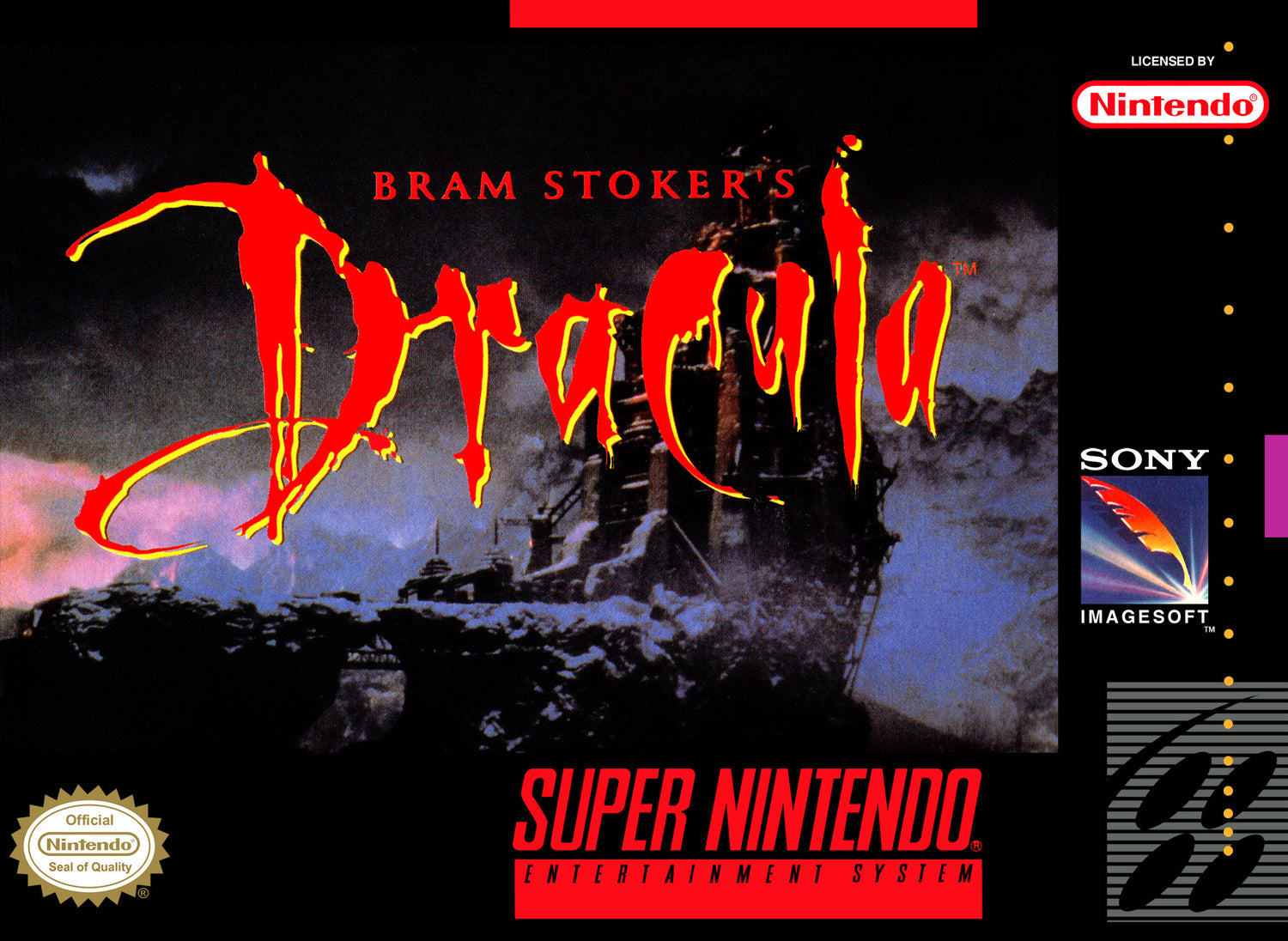 Bram Stoker's Dracula - Super Nintendo