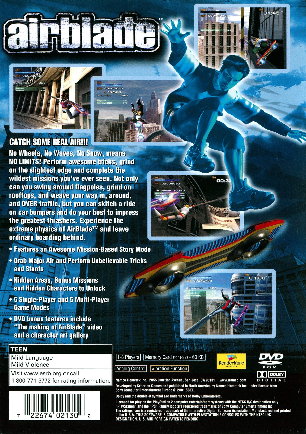 Airblade - Playstation 2 - Retro Island Gaming