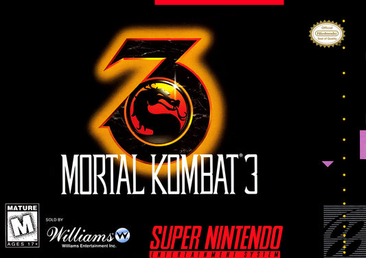 Mortal Kombat 3 - Super Nintendo - Retro Island Gaming