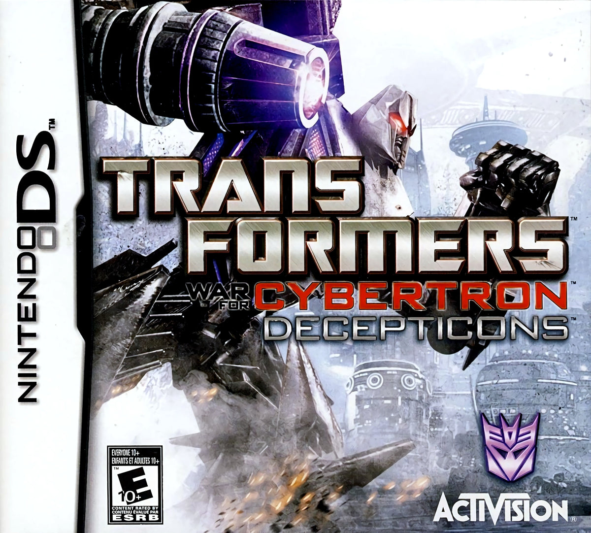 Transformers: War for Cybertron Decepticons - Nintendo DS