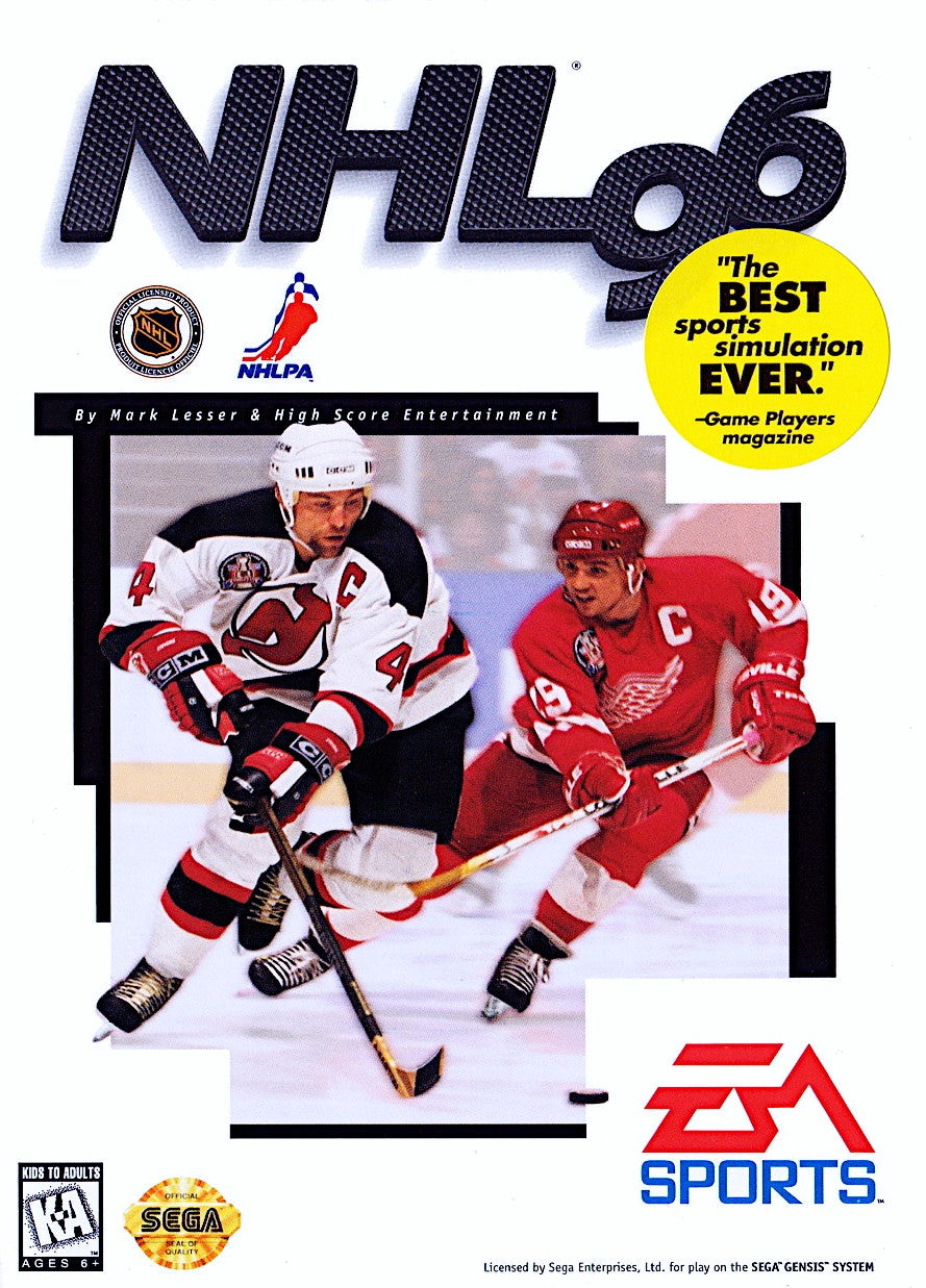 NHL 96 - Sega Genesis