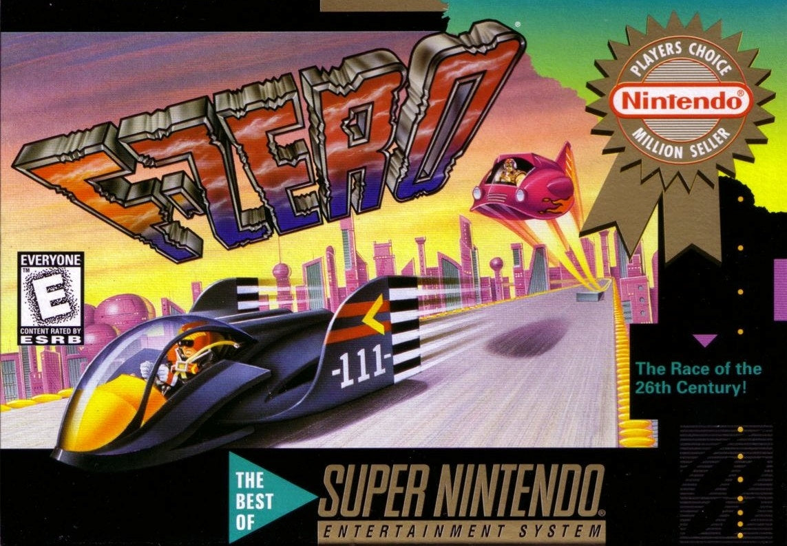 F-Zero [Player's Choice] - Super Nintendo