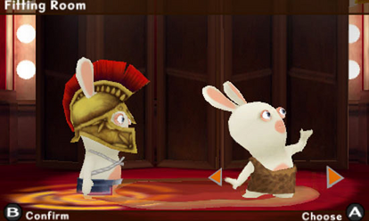 Raving Rabbids: Travel in Time 3D - Nintendo 3DS