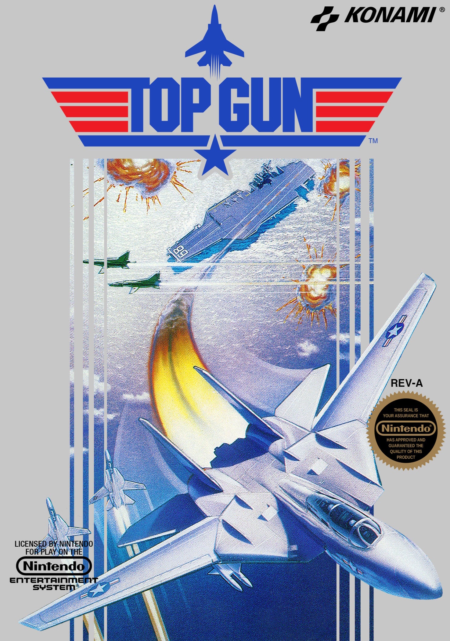 Top Gun [5 Screw] - NES