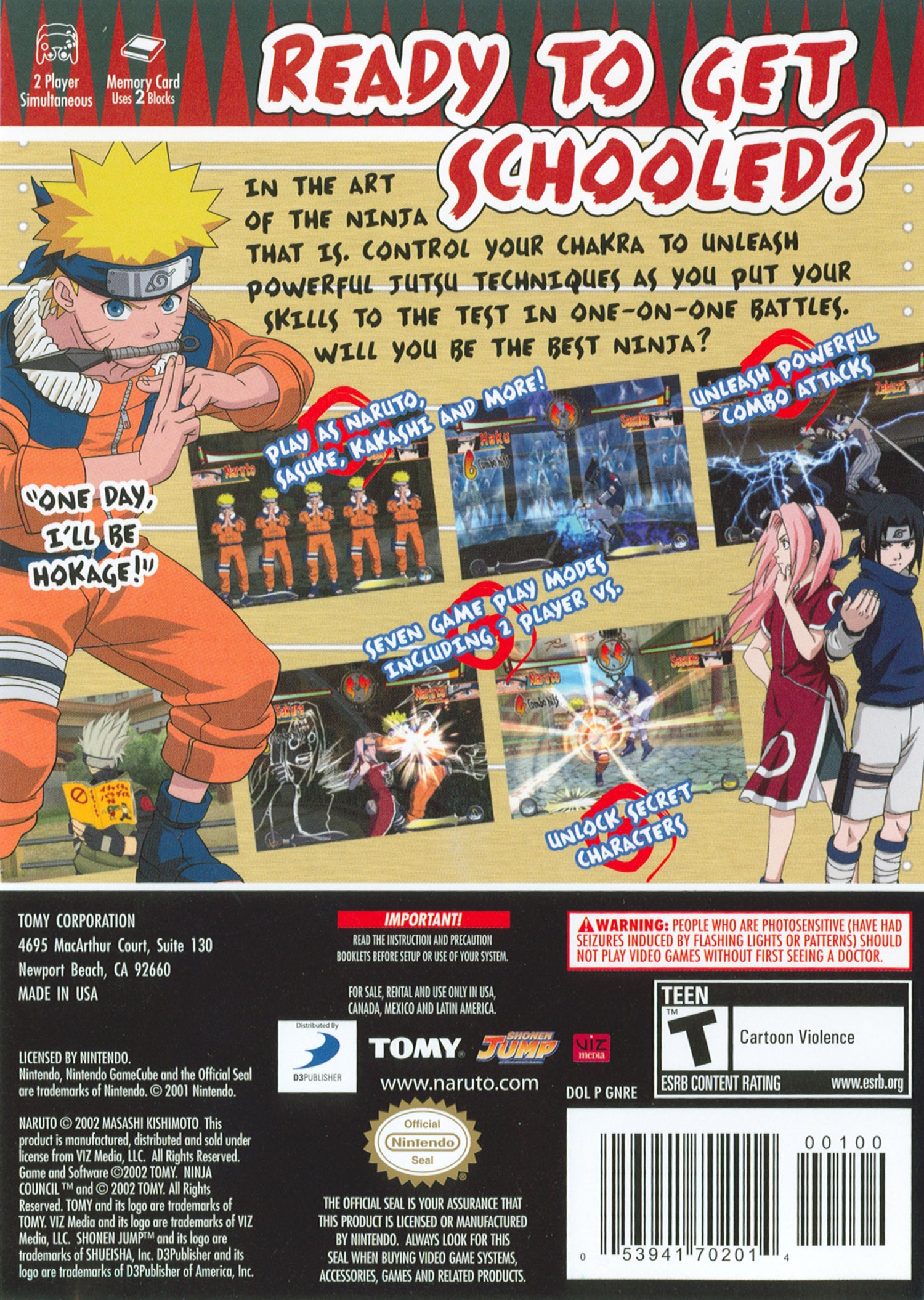 Naruto Clash of Ninja - Gamecube