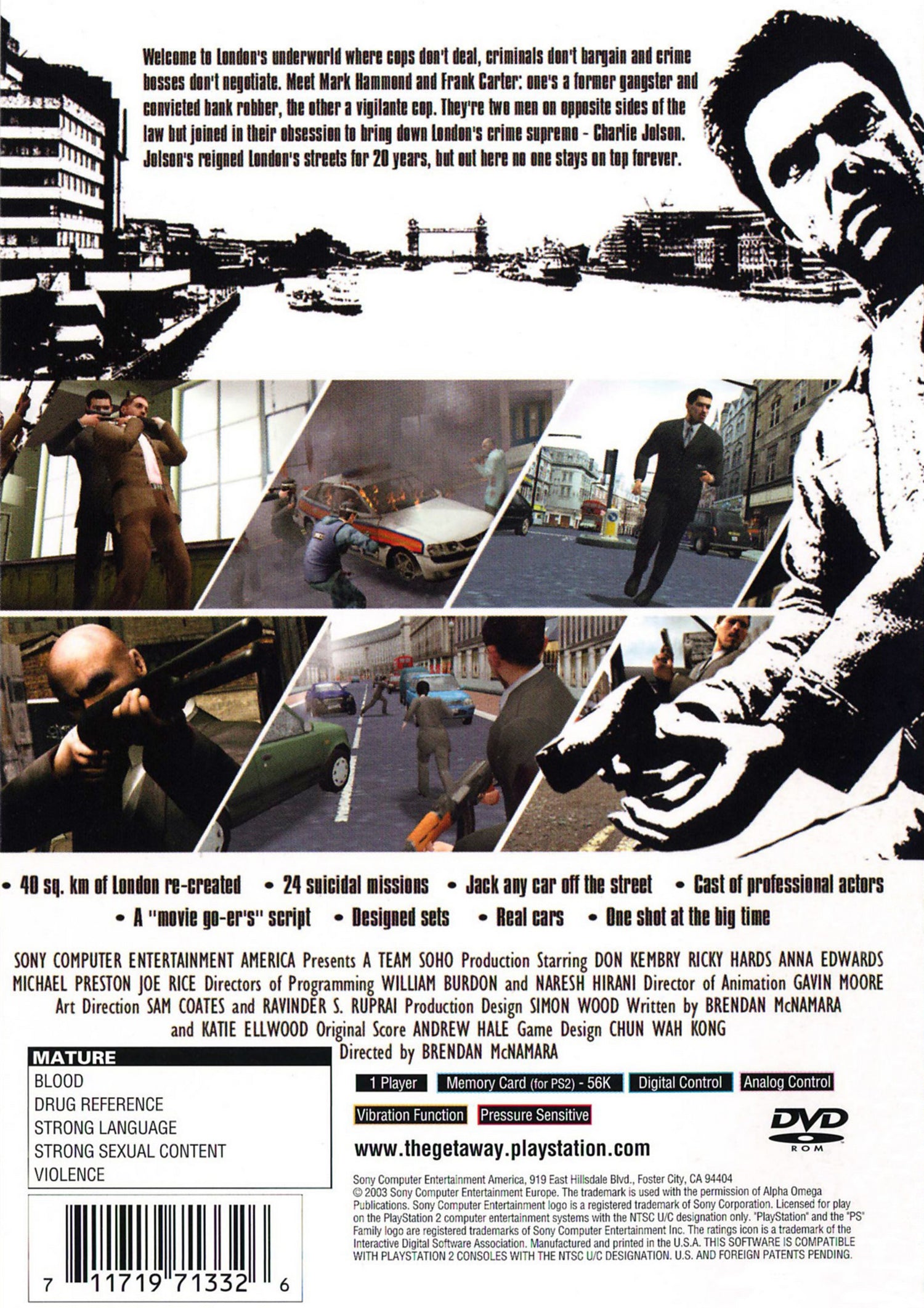 The Getaway - Playstation 2