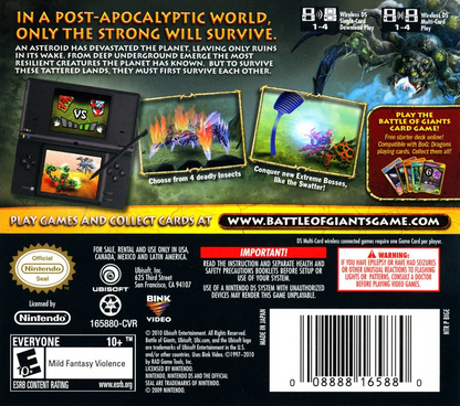 Battle of Giants: Mutant Insects - Nintendo DS - Retro Island Gaming