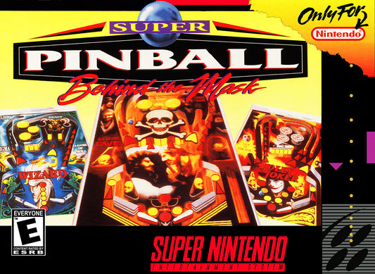 Super Pinball Behind the Mask - Super Nintendo - Retro Island Gaming