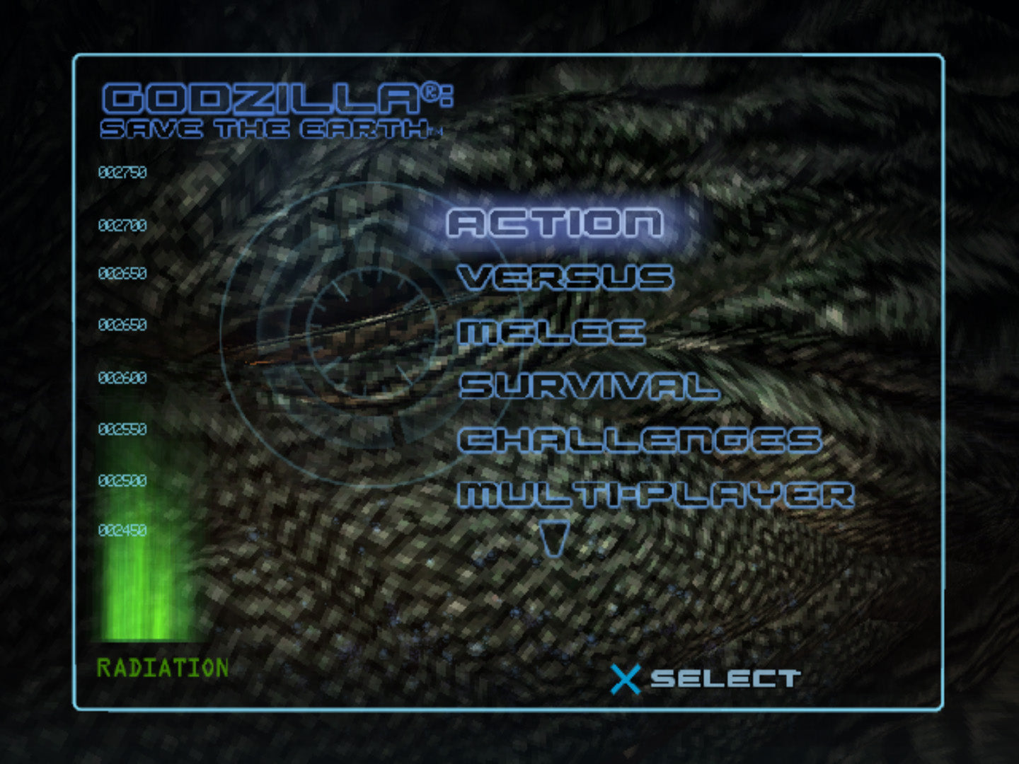 Godzilla Save the Earth - Playstation 2