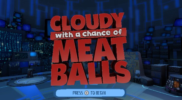 Cloudy with a Chance of Meatballs - Wii