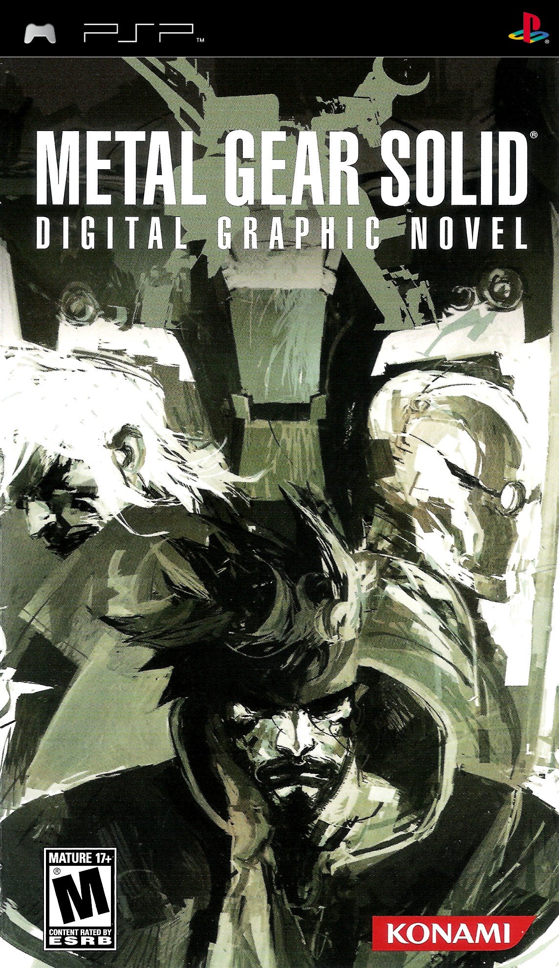Metal Gear Solid Digital Graphic Novel - PSP