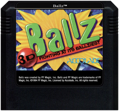 Ballz - Sega Genesis - Retro Island Gaming