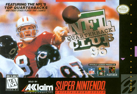 NFL Quarterback Club 96 - Super Nintendo - Retro Island Gaming
