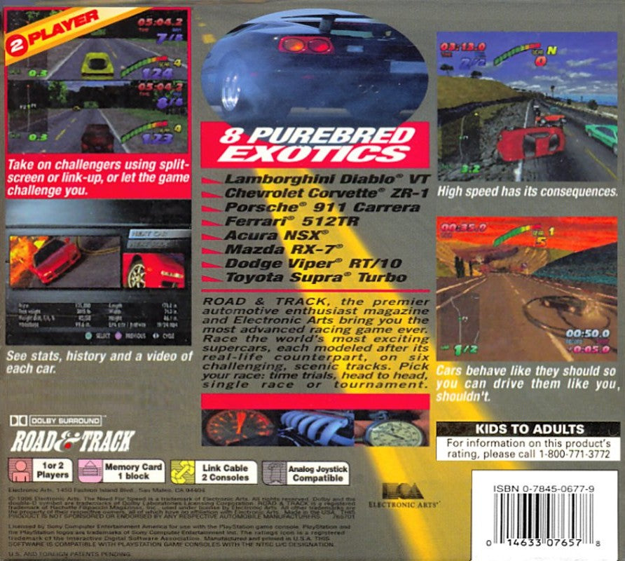 Need for Speed [Greatest Hits] - Playstation