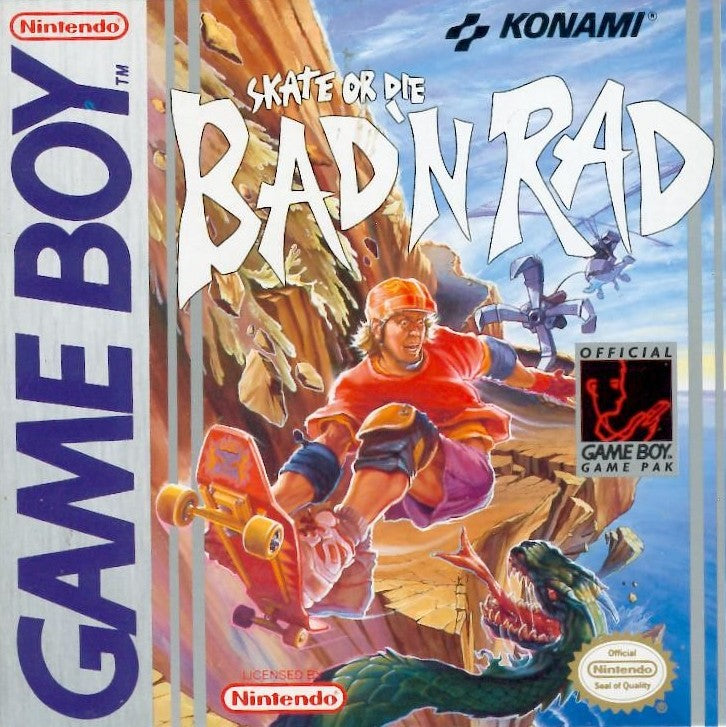 Skate or Die Bad n Rad - GameBoy