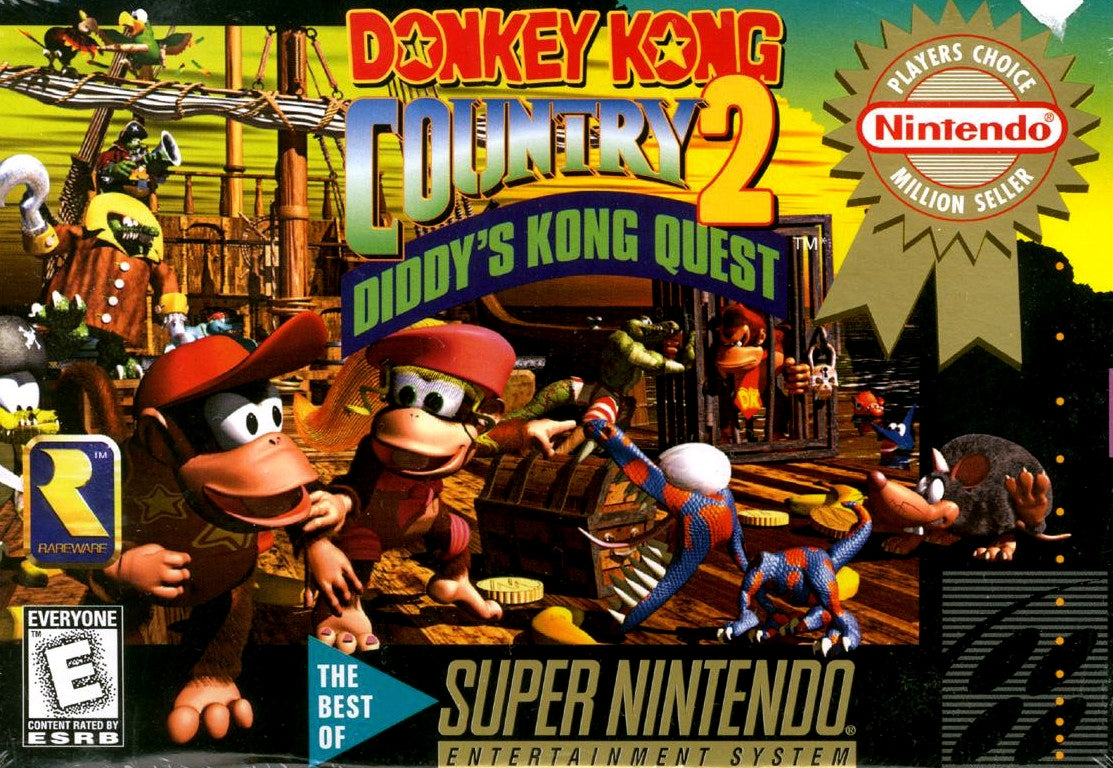 Donkey Kong Country 2 [Player's Choice] - Super Nintendo