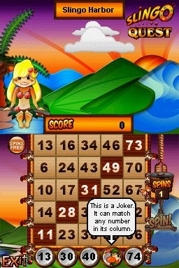 Slingo Quest - Nintendo DS