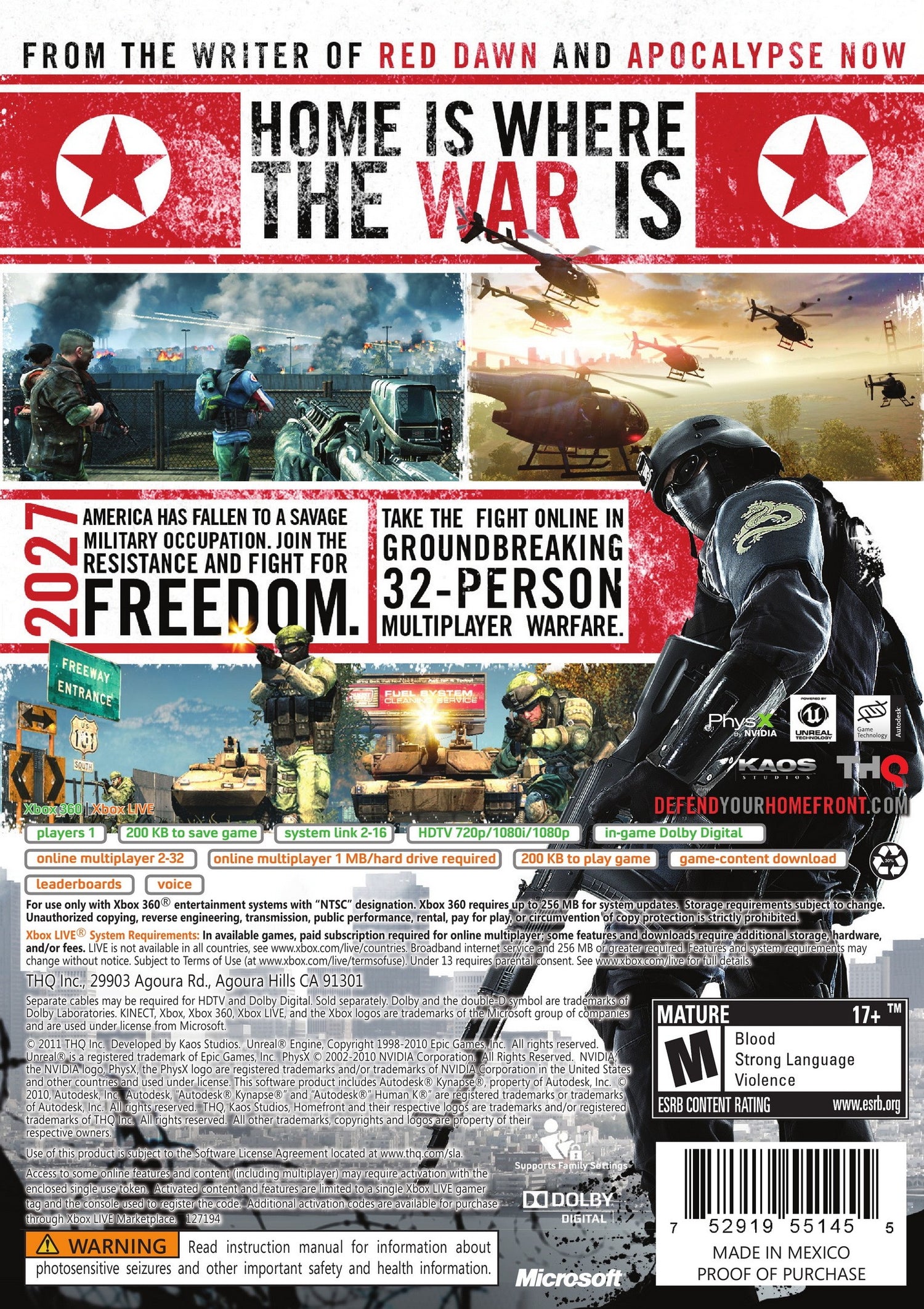 Homefront - Xbox 360