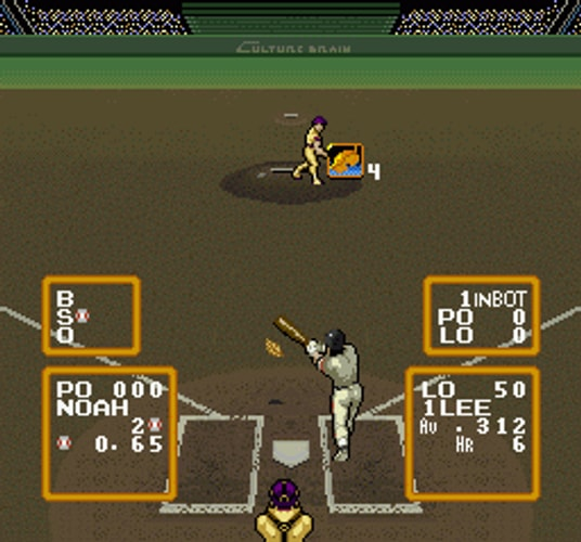 Super Baseball Simulator 1.000 - Super Nintendo - Retro Island Gaming