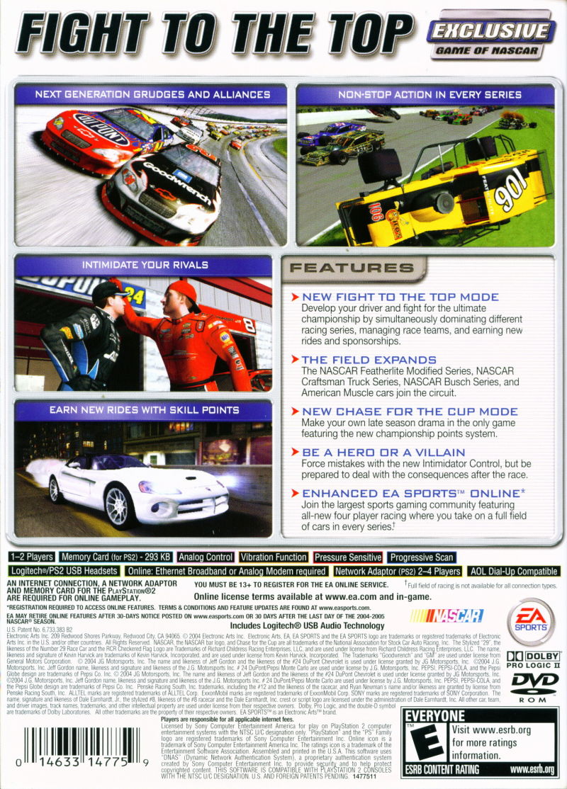 NASCAR Chase for the Cup 2005 - Playstation 2
