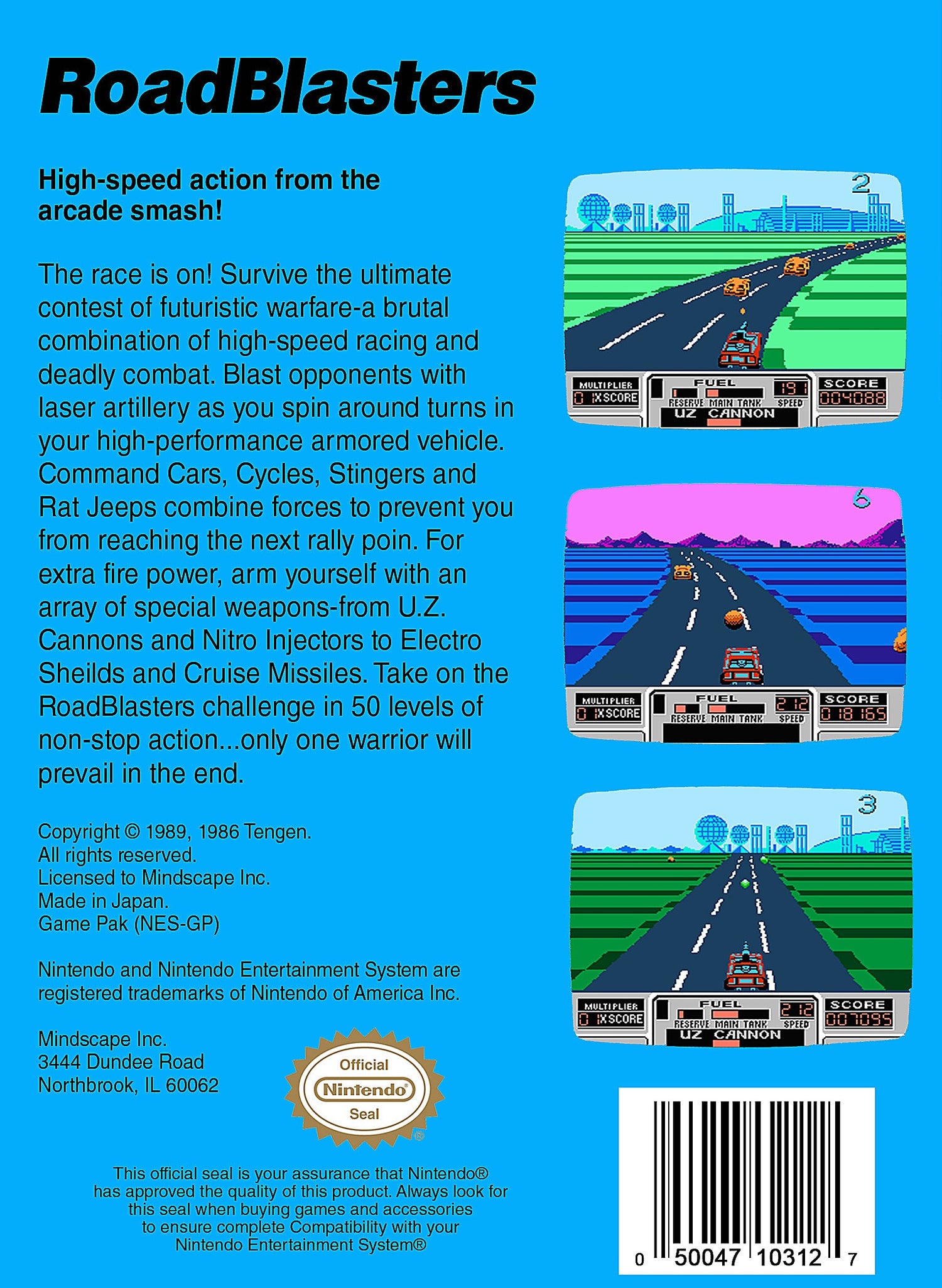 RoadBlasters - NES