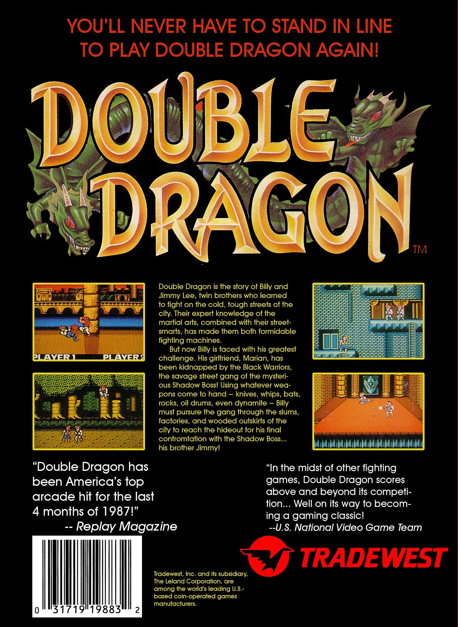 Double Dragon - NES - Retro Island Gaming