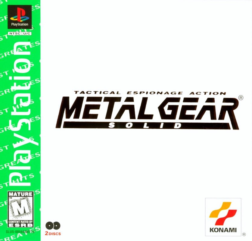 Metal Gear Solid [Greatest Hits] - Playstation