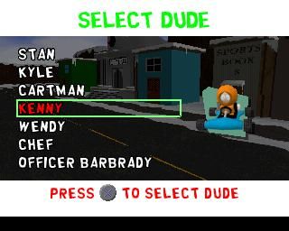 South Park Rally - Playstation