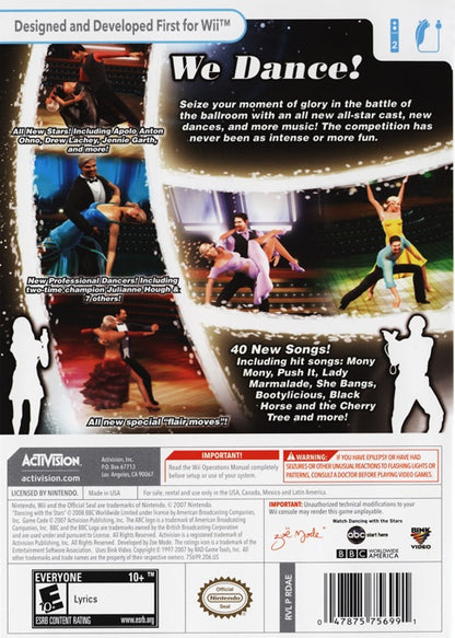 Dancing With The Stars We Dance - Wii - Retro Island Gaming