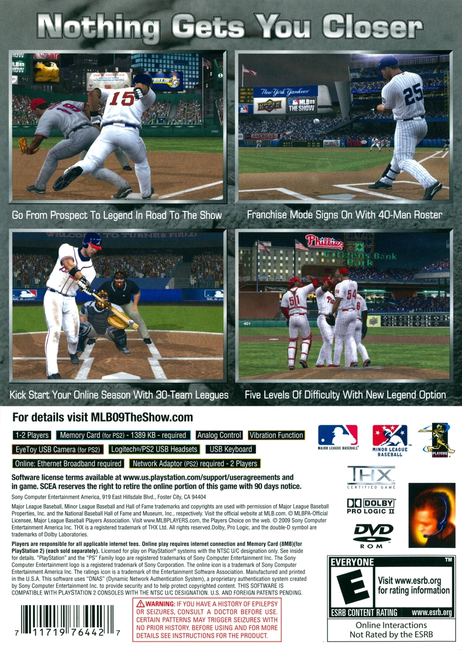 MLB 09: The Show - Playstation 2