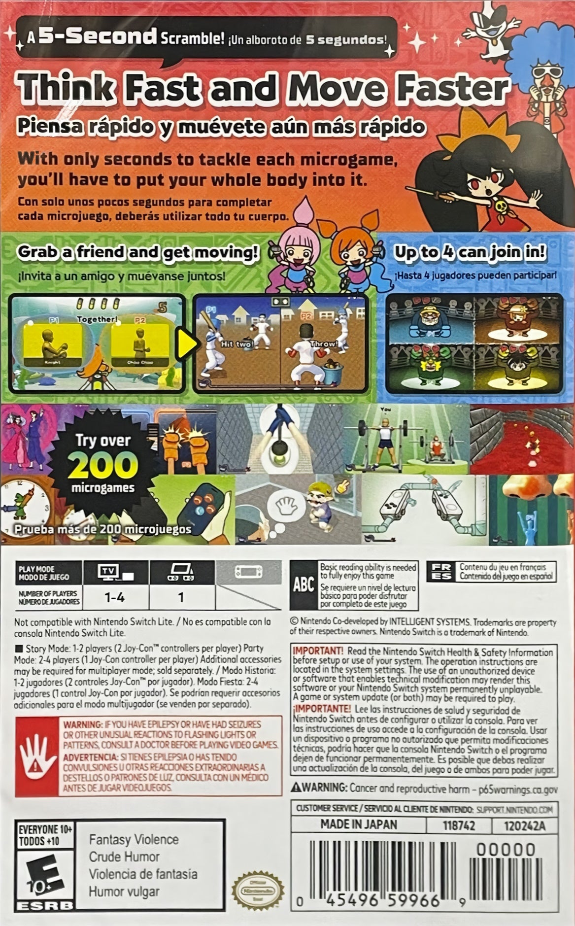 WarioWare: Move It - Nintendo Switch