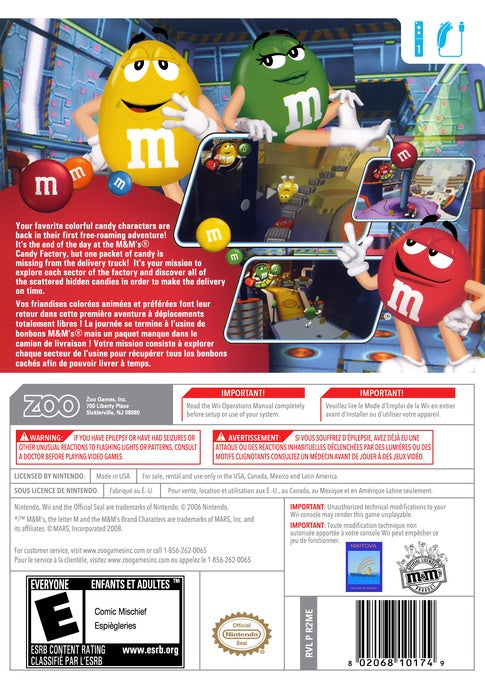 M&M's Adventure - Wii - Retro Island Gaming