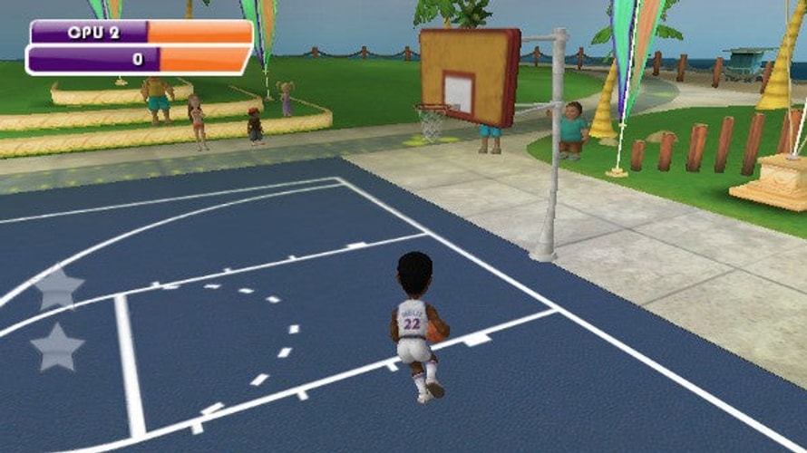 Hall of Fame Ultimate Hoops Challenge - Wii