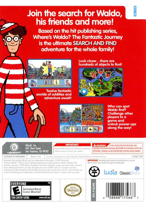 Where's Waldo? The Fantastic Journey - Wii