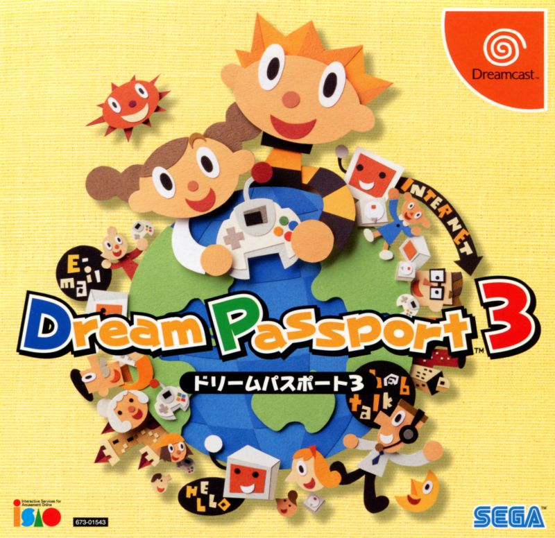 Dream Passport 3 - JP Sega Dreamcast