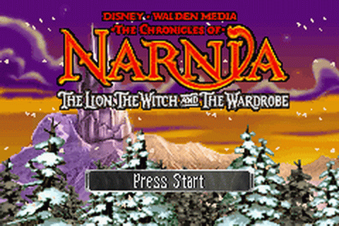 Chronicles of Narnia Lion Witch and the Wardrobe - GameBoy Advance