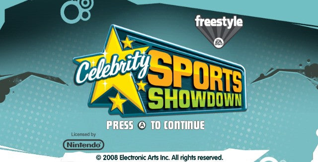 Celebrity Sports Showdown - Wii