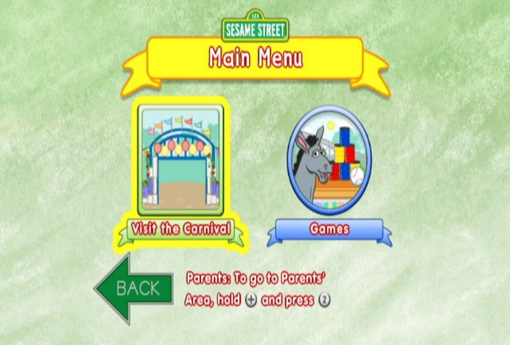Sesame Street: Cookie's Counting Carnival - Wii