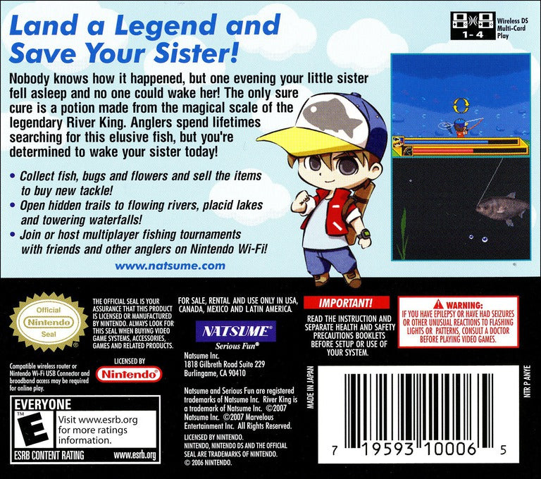 River King Mystic Valley - Nintendo DS