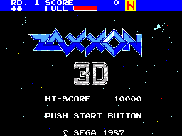 Zaxxon 3D - Sega Master System