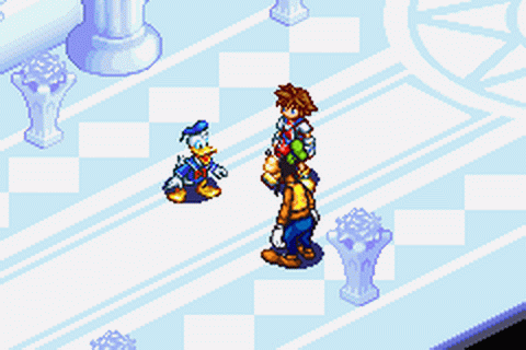 Cadena de recuerdos de Kingdom Hearts - GameBoy Advance