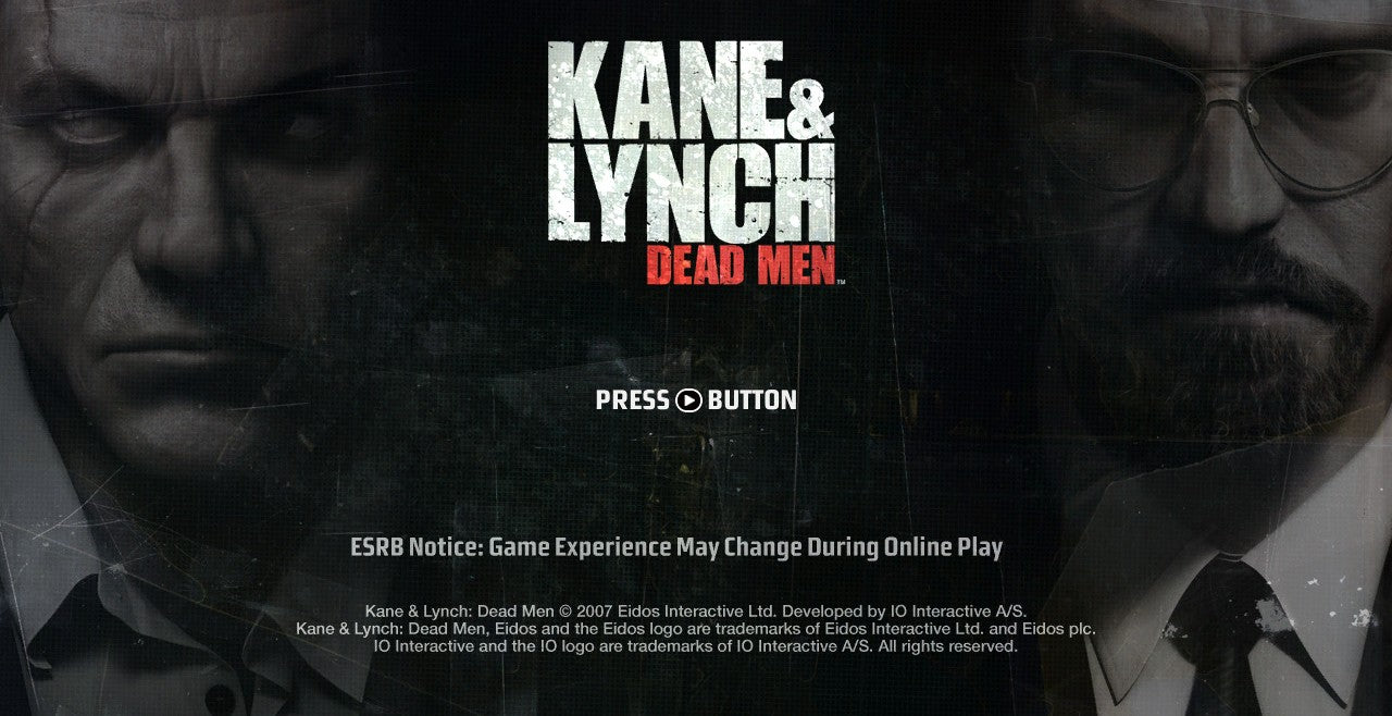 Kane & Lynch Dead Men - Xbox 360