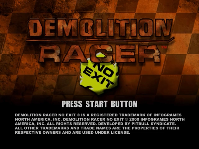 Demolition Racer - Sega Dreamcast